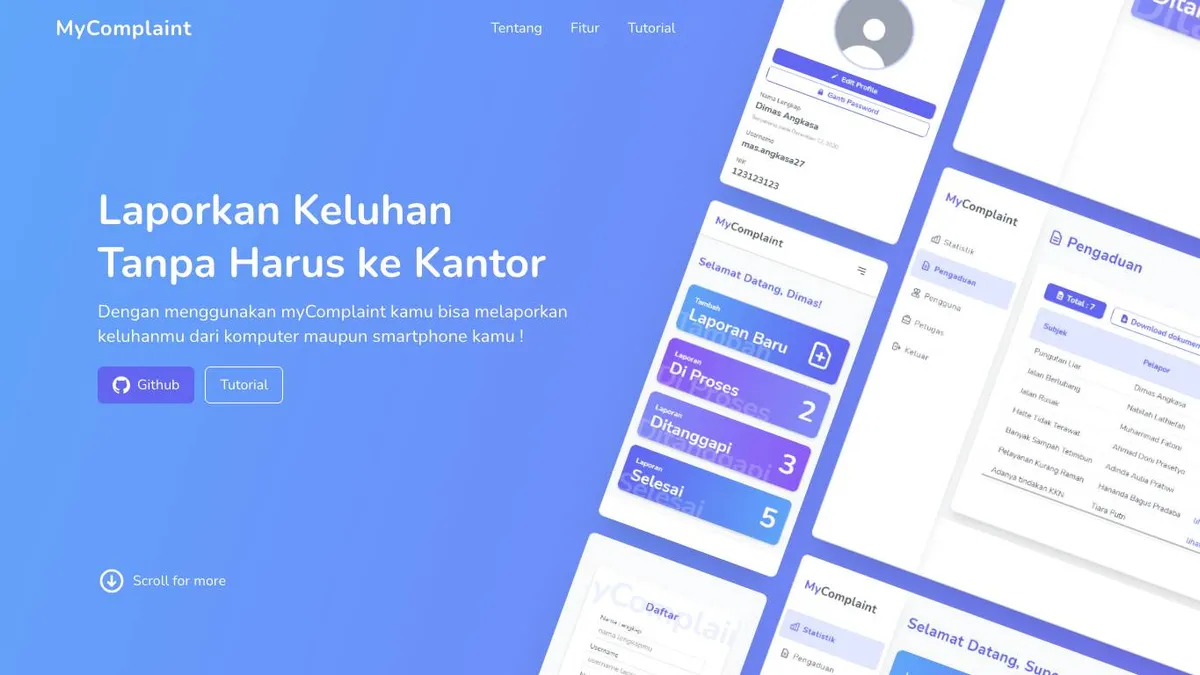 MyComplaint preview